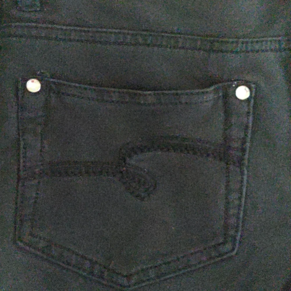 Justice Black Jegging Capris